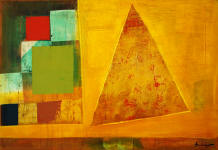 Juris Zvirbulis. Kompozīcija ar piramīdu.